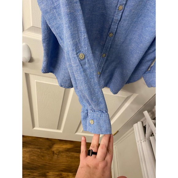 Orvis Women's Casual Button Up Shirt Size Large - Picture 4 of 7